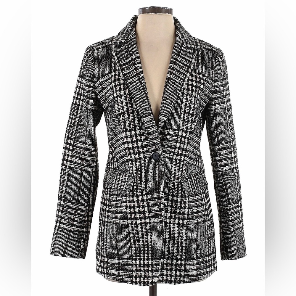 NWT LOFT plaid blazer